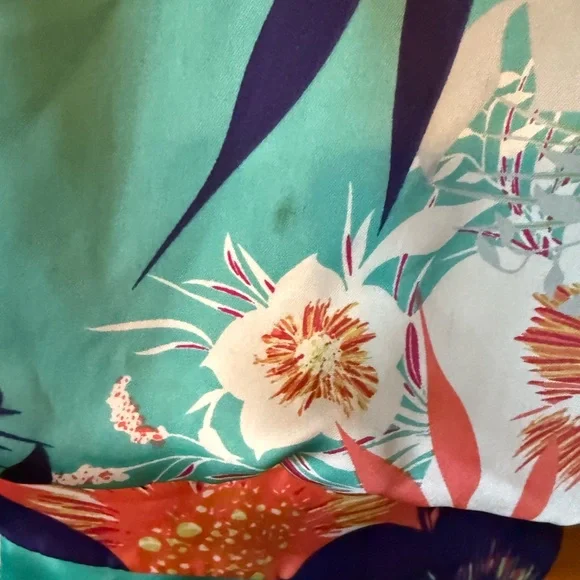 Floral Print Women's Dress - Picture 4 of 4